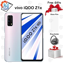 Оригинальный vivo iQOO Z1x 6 ГБ 64 Гб 5G мобильный телефон 6,57 дюймов Восьмиядерный Snapdragon 76 5G аккумулятор 5000 мАч 120 Гц 33 Вт зарядка смартфона