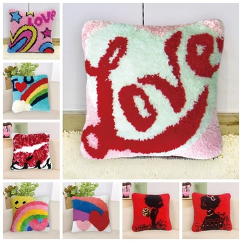 

Knooppakket Klink Latch Hook Kits Diy Latch Hook Diy Kit Quality Fashion Quality Fashion Haak Kleed Bloemen Cross Stitch Pillows