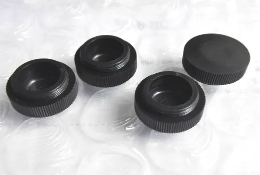Sight Glass Sporlan See All Lens CAPS Black Heavy Duty Set of 2 Caps Lens Cover