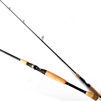 

High quality fishing rod single section 6ft3 4-8lbs fast suction nozzle OEM carbon nano rotating fishing rod