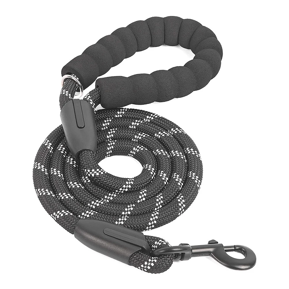 CenKinfo Strong Dog Leash ,Comfortable Padded Handle and Highly Reflective Threads Dog Accessories Puppy Supplies