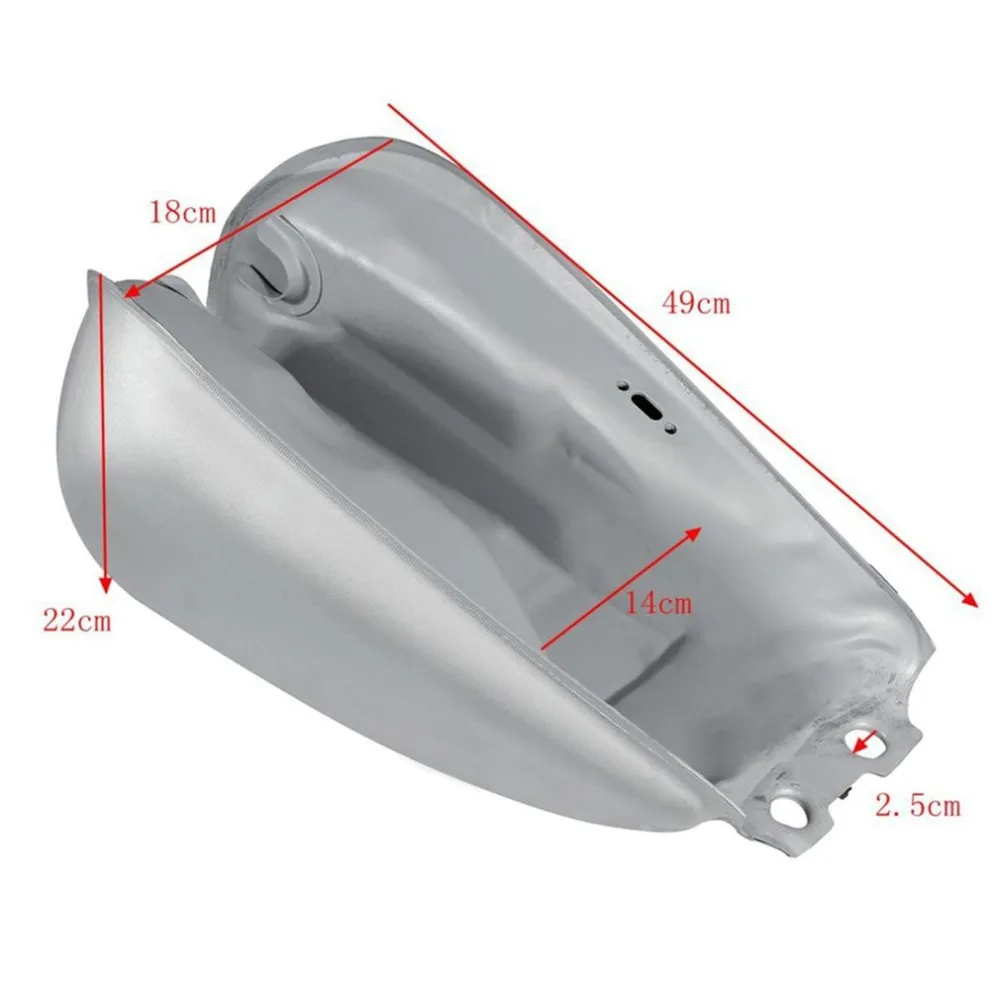 High Performance Cafe Racer Gas Tank Universal Iron F uel Tank BOBBER For Suzuki GN125 GN250 GN Easy to Install