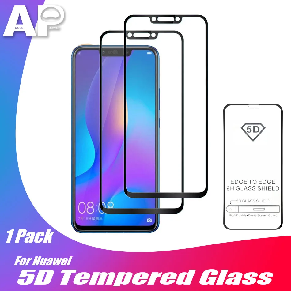 

Acespower 2.5D Edged Full Cover Tempered Glass for Huawei Mate 10 20 Pro Lite Nova 2 3 2I 2S 3I 3E 9H Glass Screen Protector