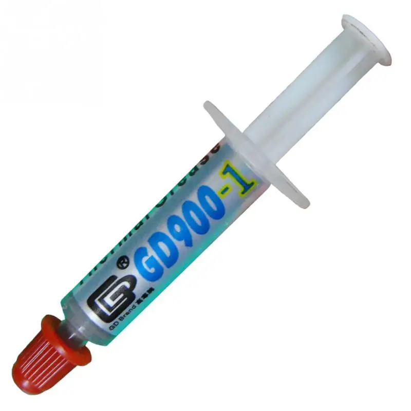 

CPU Processor Radiator GD900-1 Heat Exchanger Block Composite Paste Thermal Grease Injector Easy Use High Performance Durable
