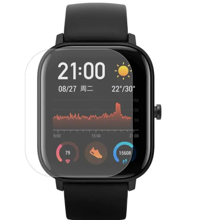 4в1/упаковка для Amazfit GTS ремешок с защитный чехол для экрана металлический браслет из нержавеющей стали для Huami Amazfit gts Smart Watch Band