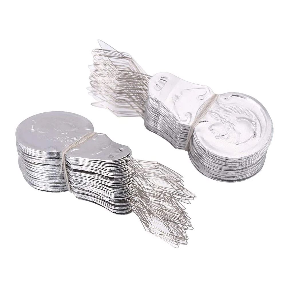 Description Picture 5 of item50Pcs Bow Wire Needle Threader Stitch Insertion Machine Hand Sewing Thread Tool Sewing Accessories Sewing Tools