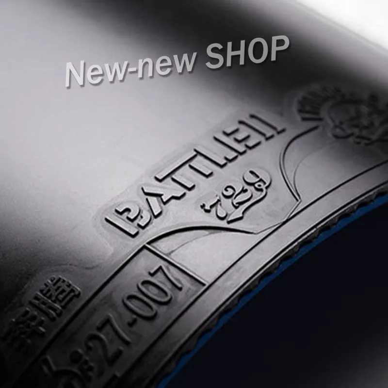 RITC 729 провинциальный версия битвы битва 2 BATTLE2 черный с синим губчатым материалом липкий пунктов-В Резина с губкой на ракетки для настольного тенниса