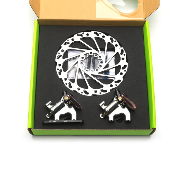 Juin Tech F1 bicycle disc brake caliper line pull hydraulic brakes set