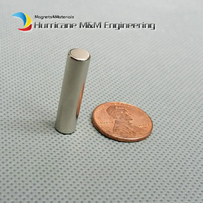 500 шт. N42 Диаметр цилиндра 6,35x25,4 мм NdFeB магнитный стержень 1/" x1" сильные неодимовые магниты редкоземельные магниты постоянный датчик