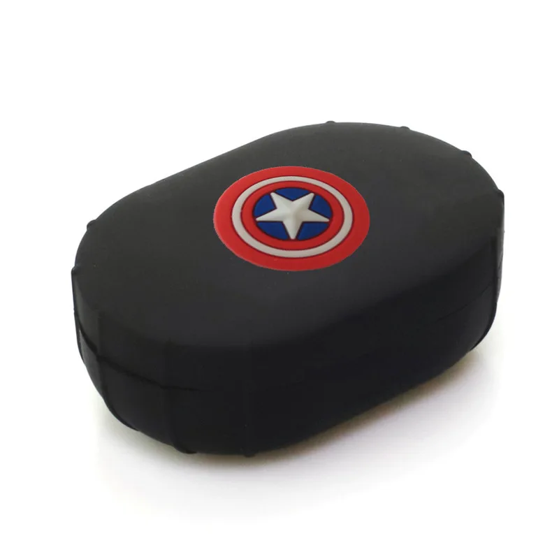 4 Милый чехол Marvel Avengers для Airdots, чехол для Xiaomi Redmi Airdots, молодежная мягкая защитная оболочка из силикона, зарядная коробка, рамка из ТПУ - Цвет: 4