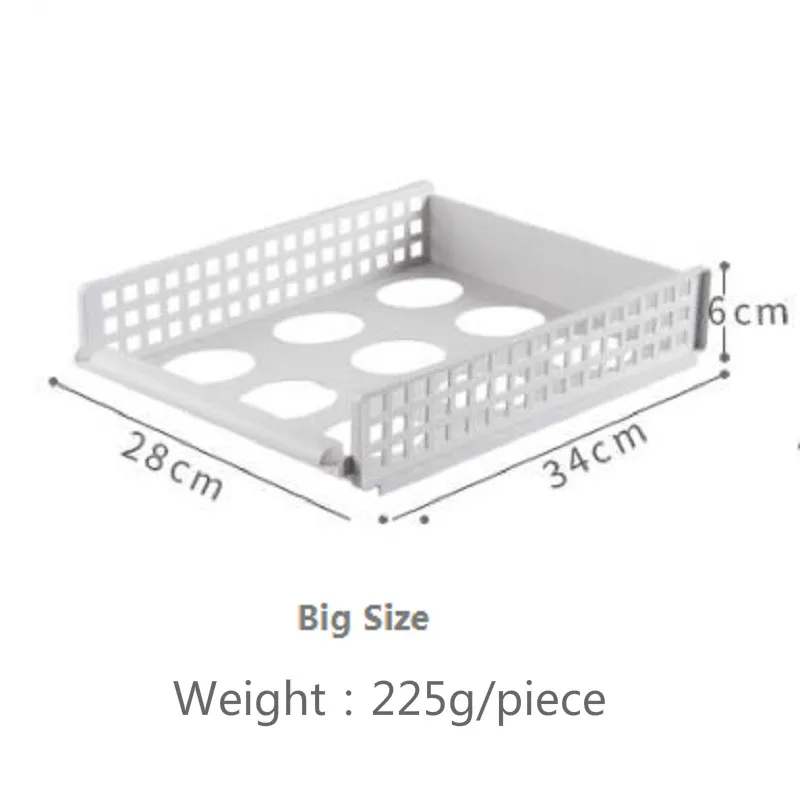 6 шт/набор DIY пластиковый ящик держатель для хранения шкаф коробка для хранения в шкафу утолщение нижнее белье бюстгальтер носки рубашка файл Органайзер стойка