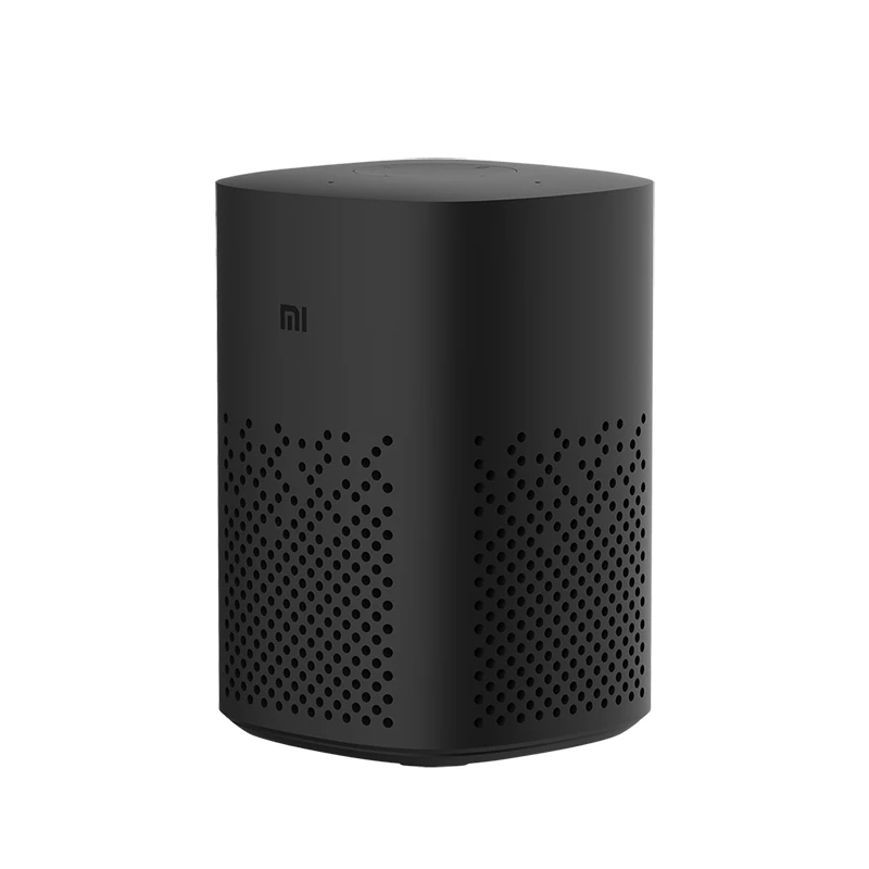 Black Xiaomi WiFi динамик беспроводной bluetooth 4,1 динамик дистанционного инфракрасного датчика стерео смарт-динамик с микрофоном музыкальный плеер 5 В/2а - Цвет: Black