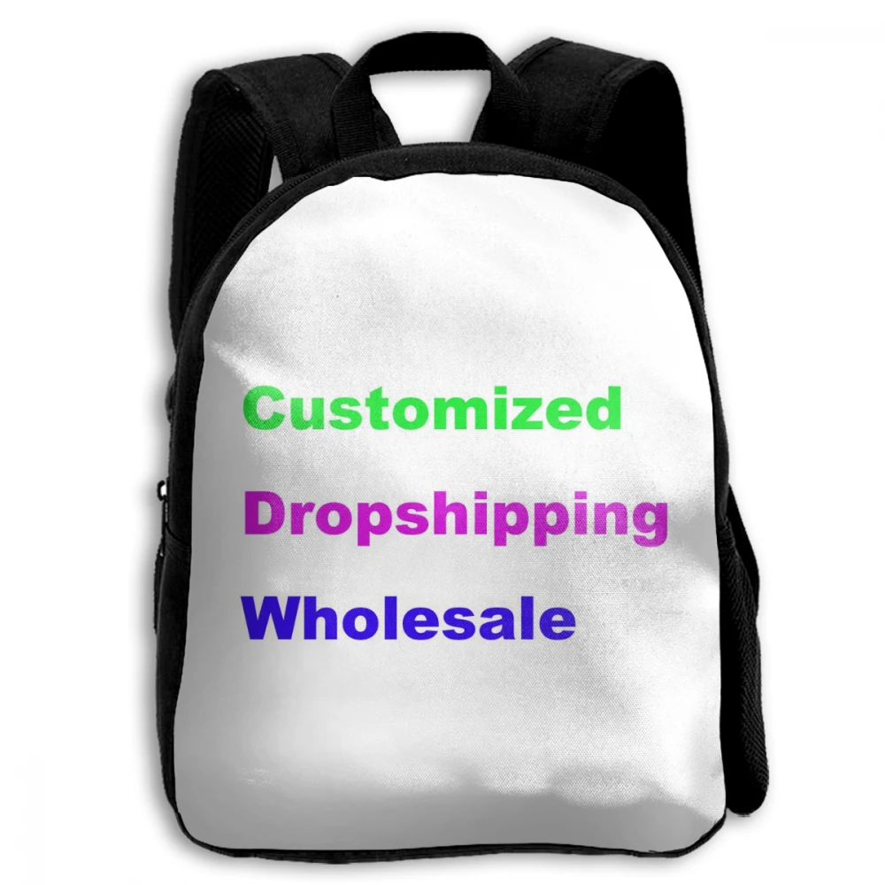 

NOISYDESIGNS Cartoon School Bags Customized Image Phone Number Printing Children Primary Kindergarten Backpack Mochila Escolar