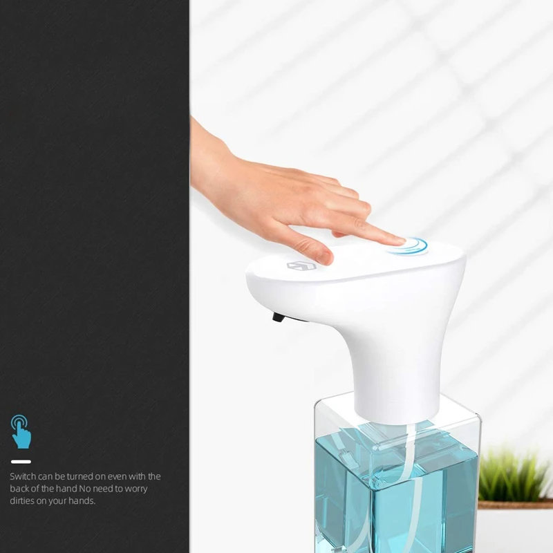 Soap Dispenser, Automatic Pressless Foaming Soap Dispenser- Infrared Motion Sensor Liquid Hands-Free Auto Soap Dispenser/Adjust