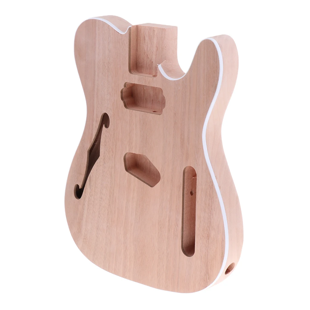 

Wooden Unfinished Electric Guitar Body For Guitar DIY Guitar Parts & Accessories