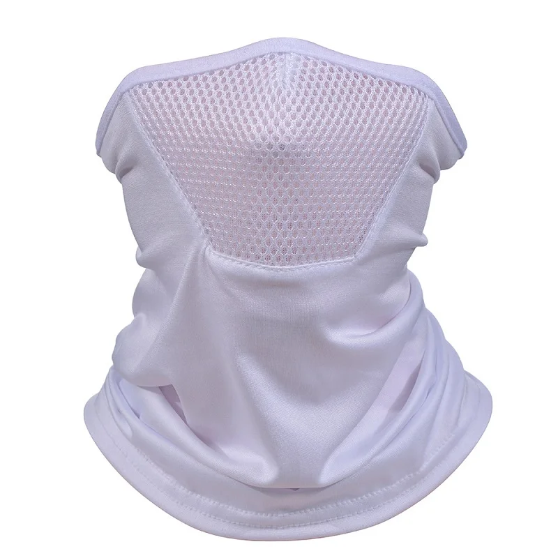 Multi Purpose Warmer Neck Tube Mask Anti-UV Windproof Plain Color Neck Warmer Bandana