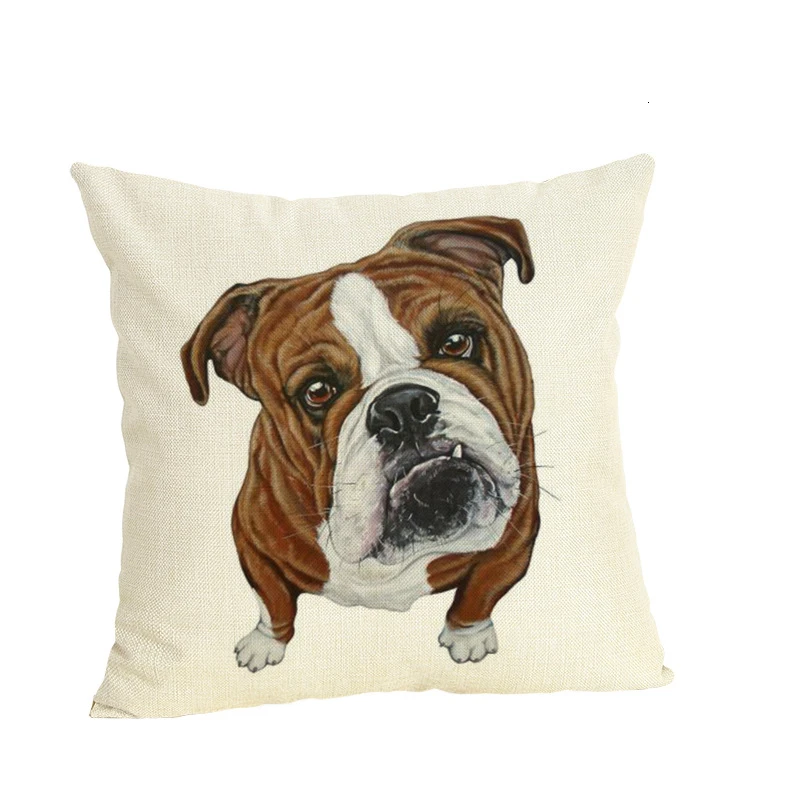 Чехол для офисной подушки с изображением собаки, домашний текстиль, поясная подушка, чехол, квадратный чехол для подушки, для путешествий, спальни, гостиной, чехол для подушки - Цвет: style17