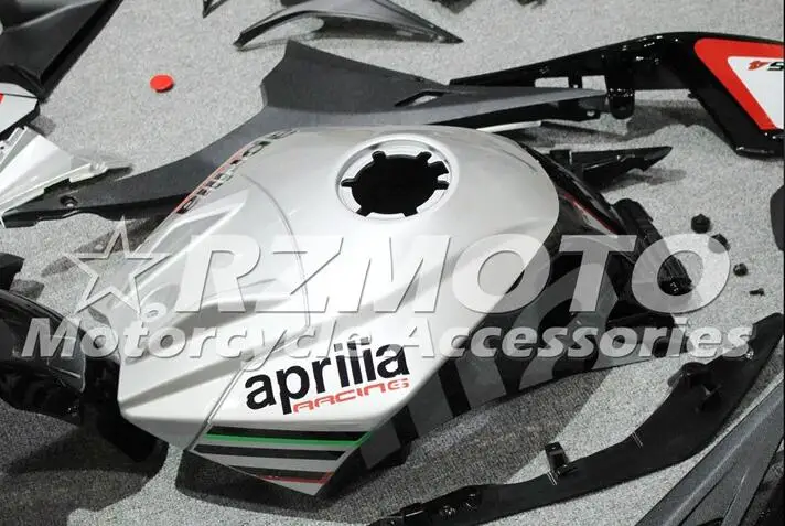 Полный набор обтекателей для Aprilia RS4 50 125 2012-2013- ABS пластик мотоцикл Обтекатели Наборы Серебряный Красный Зеленый