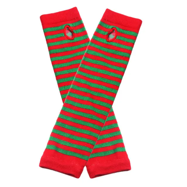 Anime Glove Cosplay Darkly Ninja Mitten Oversleeve Man Women Fashion Sun Block Keep Warm Cuff Red Green