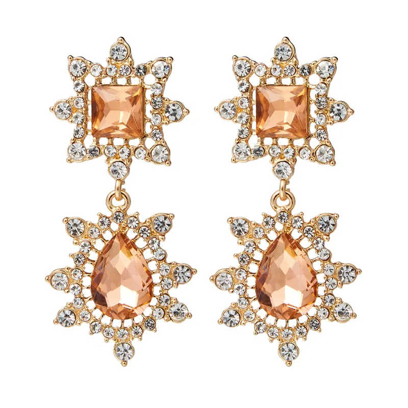 

Fashion Statement Earrings 2019 Hanging Dangle Earrings Drop Earing Modern Jewelry Big Geometric Earrings For Women