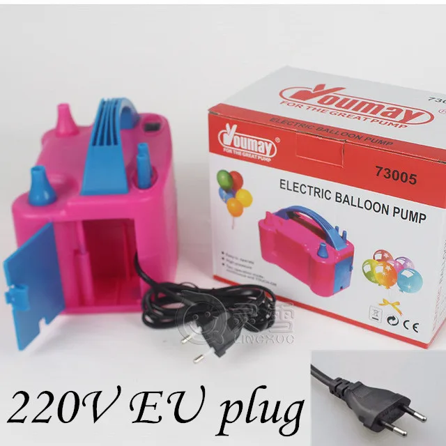 220 В/110 В Электрический воздушный шар надувной насос AC вилка с ...