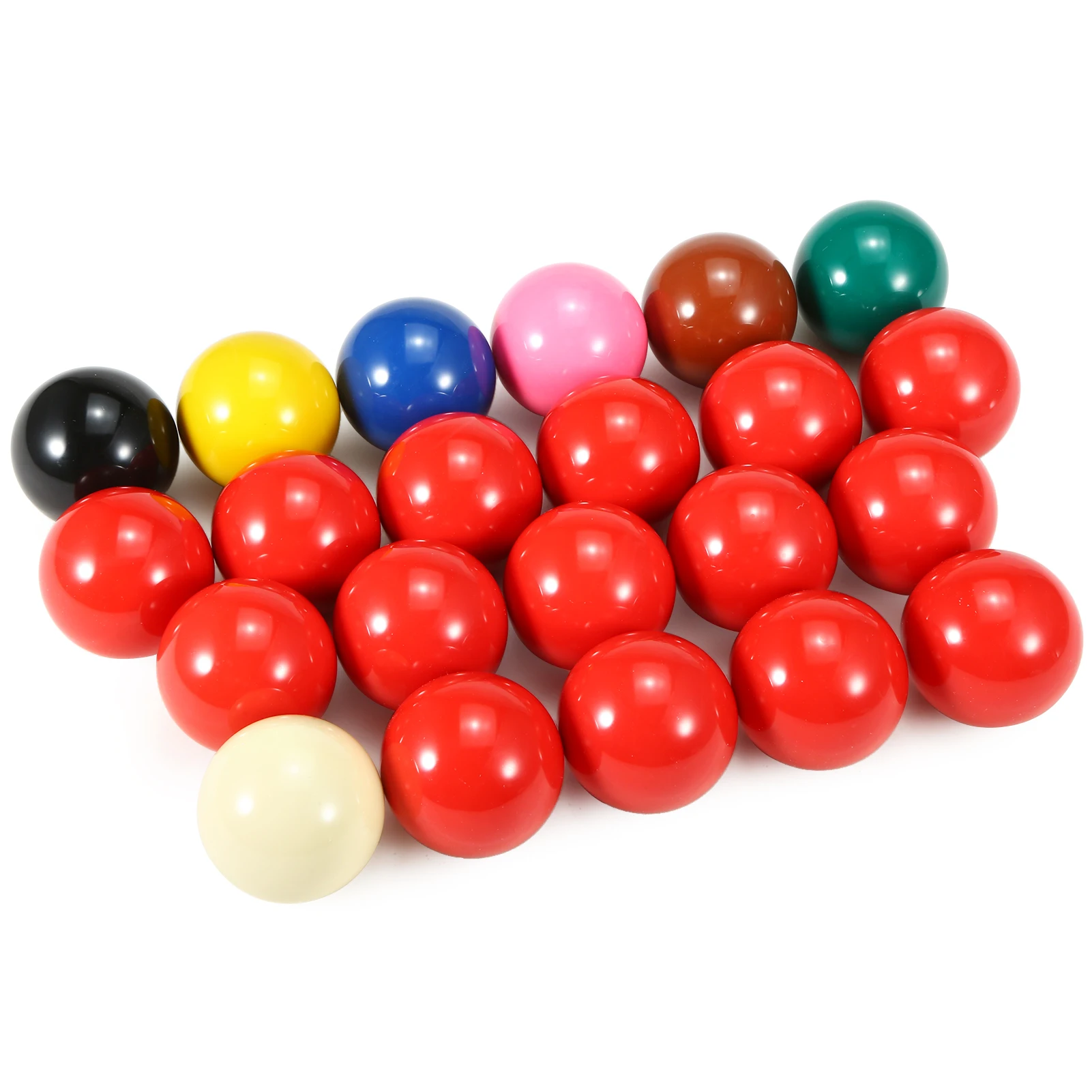 22pcs Billiard Balls British Billiard Ball Set Cue Sports Ball 52.5mm Resin Balls Pool Set Leisure Sport Equipment