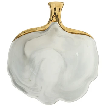 

Marble Ceramic Plate Dish Soup Bowl Rice Bowl Salad Plate Jewelry Plate Storage Tray Decorative Tableware
