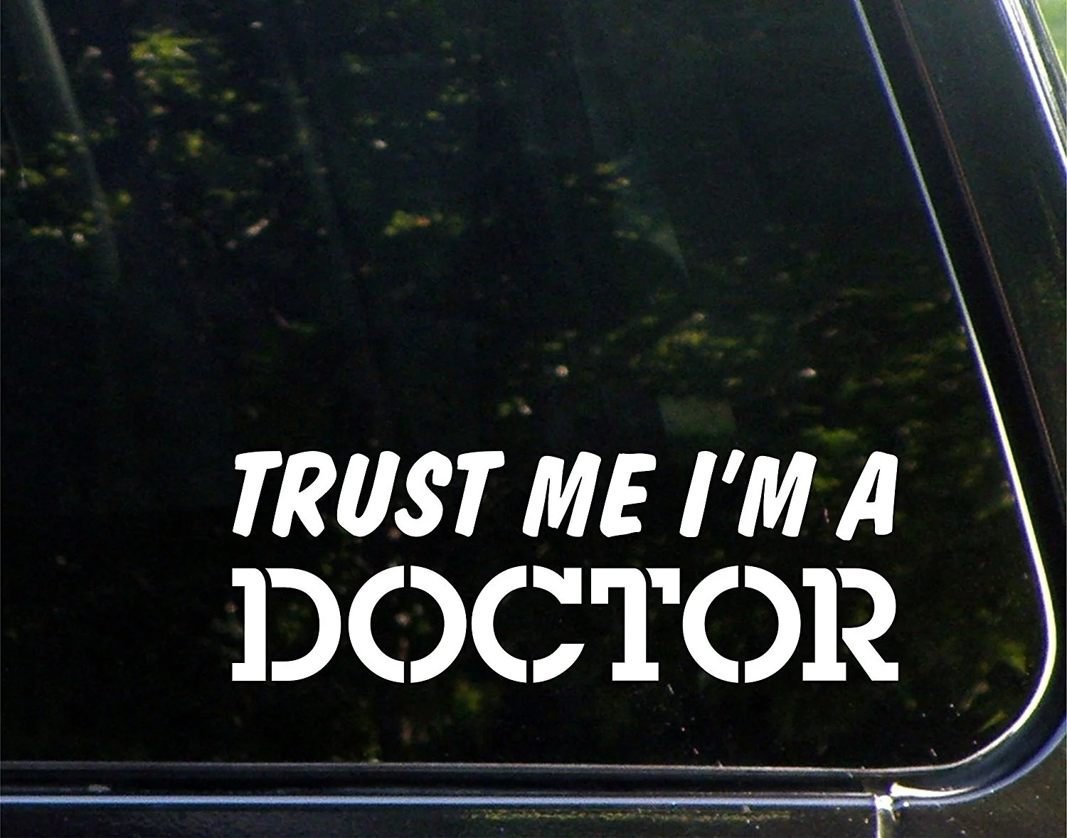 Наклейка Trust Me I'm a Doctor Car laptop мотоциклетная s виниловая высечка наклейка для Windows
