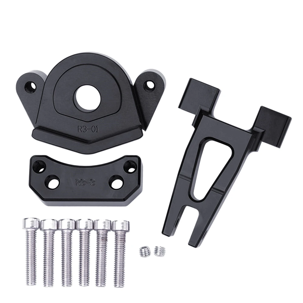 CNC R3 R25 Обратный безопасности рулевой демпфер с кронштейном для Yamaha YZF R3 R25