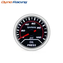 Автомобиль модифицированные солнцезащитные очки масло манометр 52мм2-дюймовый механический белый свет автомобильной приборной панели 0~ 100psi Универсальный 12