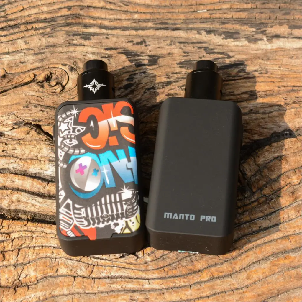 Rincoe Manto pro RDA 228 Вт комплект сигарет электронный вейпер моды 24 мм Диаметр танк распылитель без 18650 батарея электронные сигареты испаритель