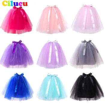 

Girls Tutu Summer Skirt for Toddler Princess Ballet Fluffy Long Tulle Skirts Purple Pink Dance Party Skirt for 4t 5t 6t Girls
