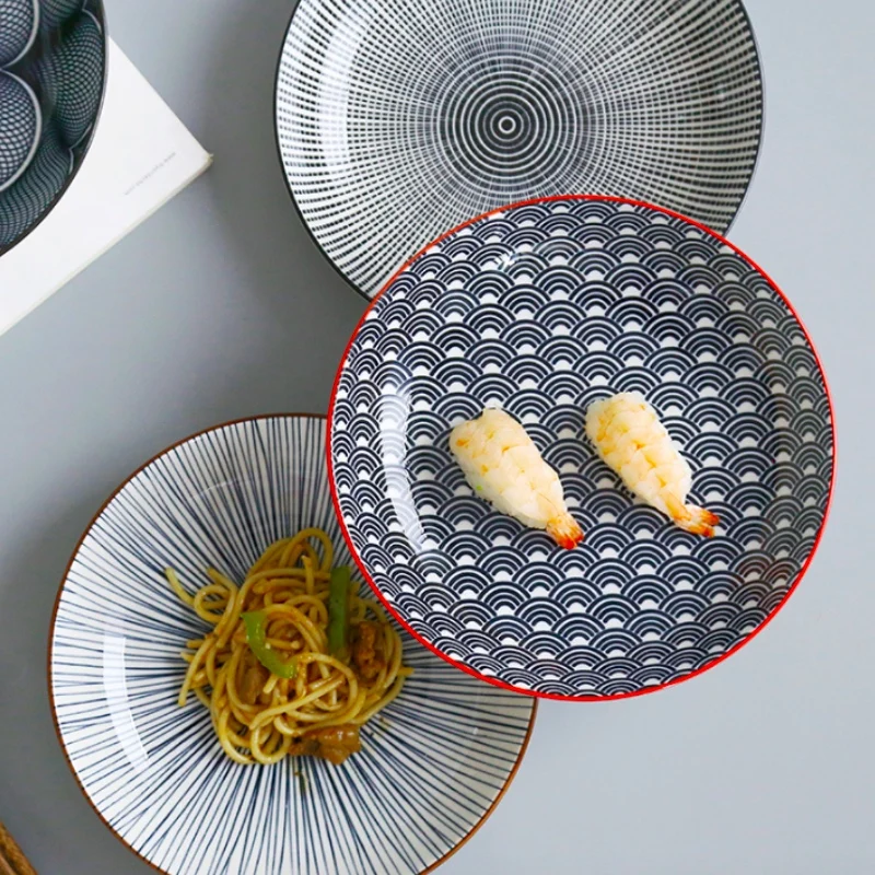 Тарелка для салата обеденное блюдо тарелки завтрака в скандинавском стиле