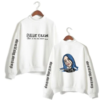

Hoodie Men Sweatshirt Billie Eilish Sweatshirts 2019 Winter Autumn Warm Brand Streetwear