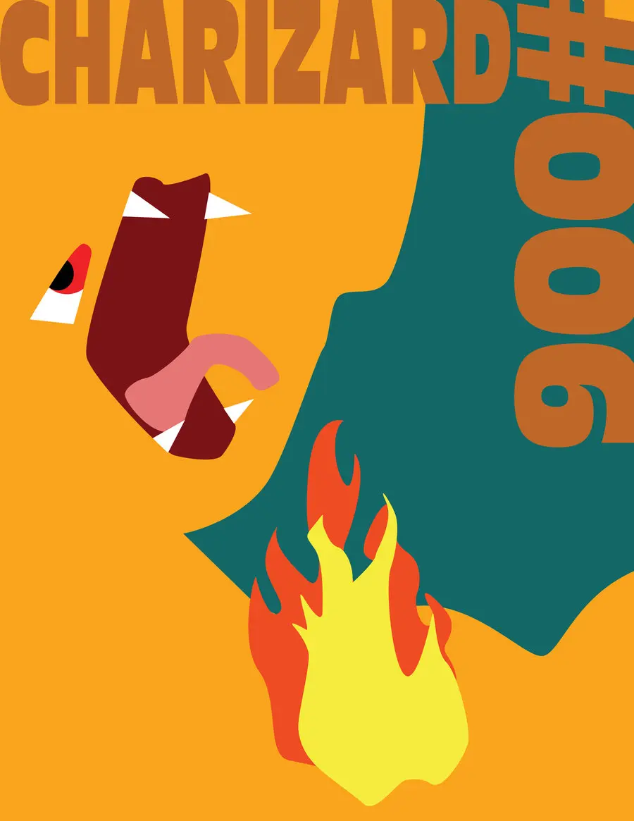 Это Покемон Бульбазавр карманные монстры мультфильм винтажный Ретро постер с