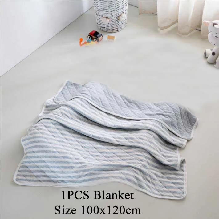 Blanket(100x120cm) Портативный дорожный комбинезон-Пижама для младенцев, гнездо для кроватки с одеялами, полосатая детская кроватка, съемный чехол для колыбельки Колыбель для новорожденных теплое одеяло - Цвет: Blanket(100x120cm)