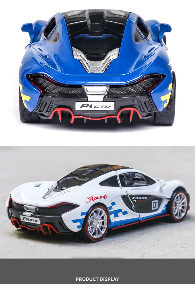 1:32 p1GTR супер игрушечный автомобиль модель автомобиля Сплав Вытяните назад детские игрушки Подлинная Лицензионная коллекция подарок детям