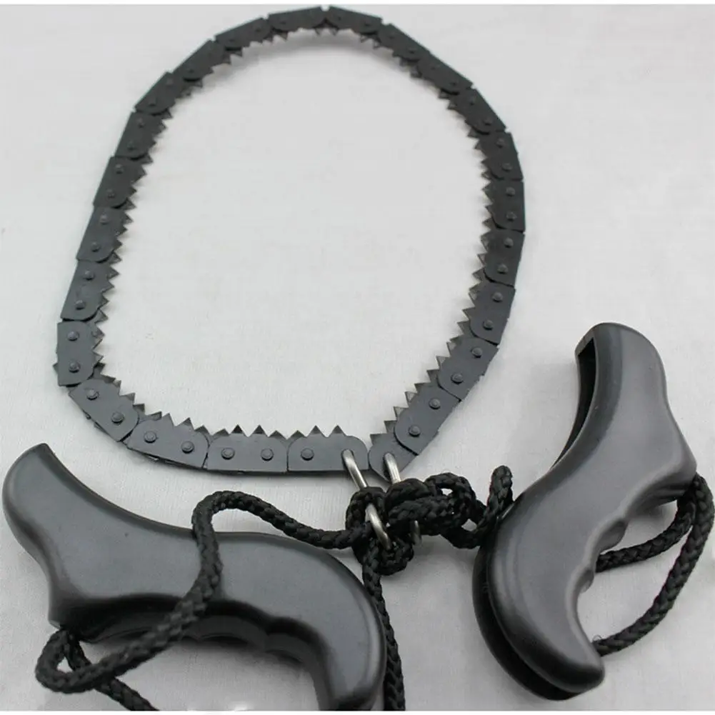 HobbyLane 480mm Heavy Duty Manganese Survival Wire Saw Camp Hike Outdoor Hunt Fish Tool Cut Cutter Fretsaw Bushcraft Wood Forest | Спорт и