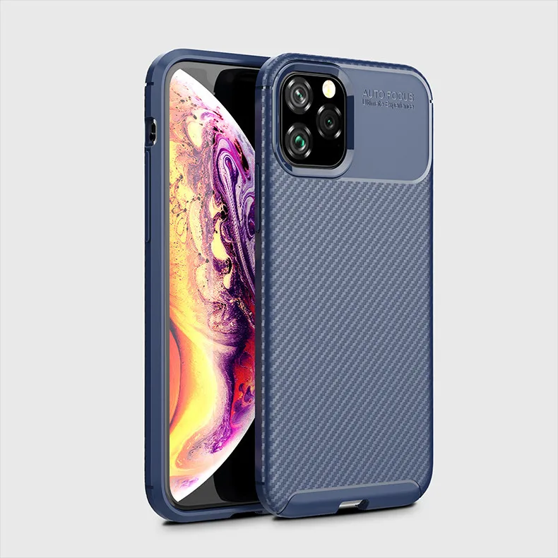 Винтаж углеродного волокна чехол для iPhone 11 Pro Max 11 Pro XS Max XR i8 Plus i7 плюс защитный прочный армированный чехол для телефона чехол для iPhone 6