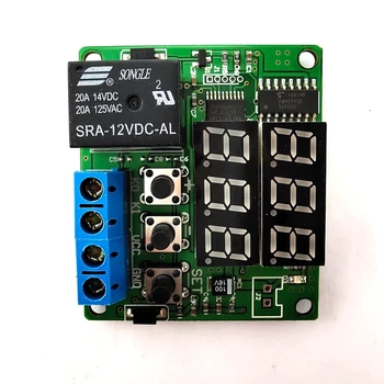 

Digital display time relay 5V12V24V delay timer loop relay module 18 kinds of functions