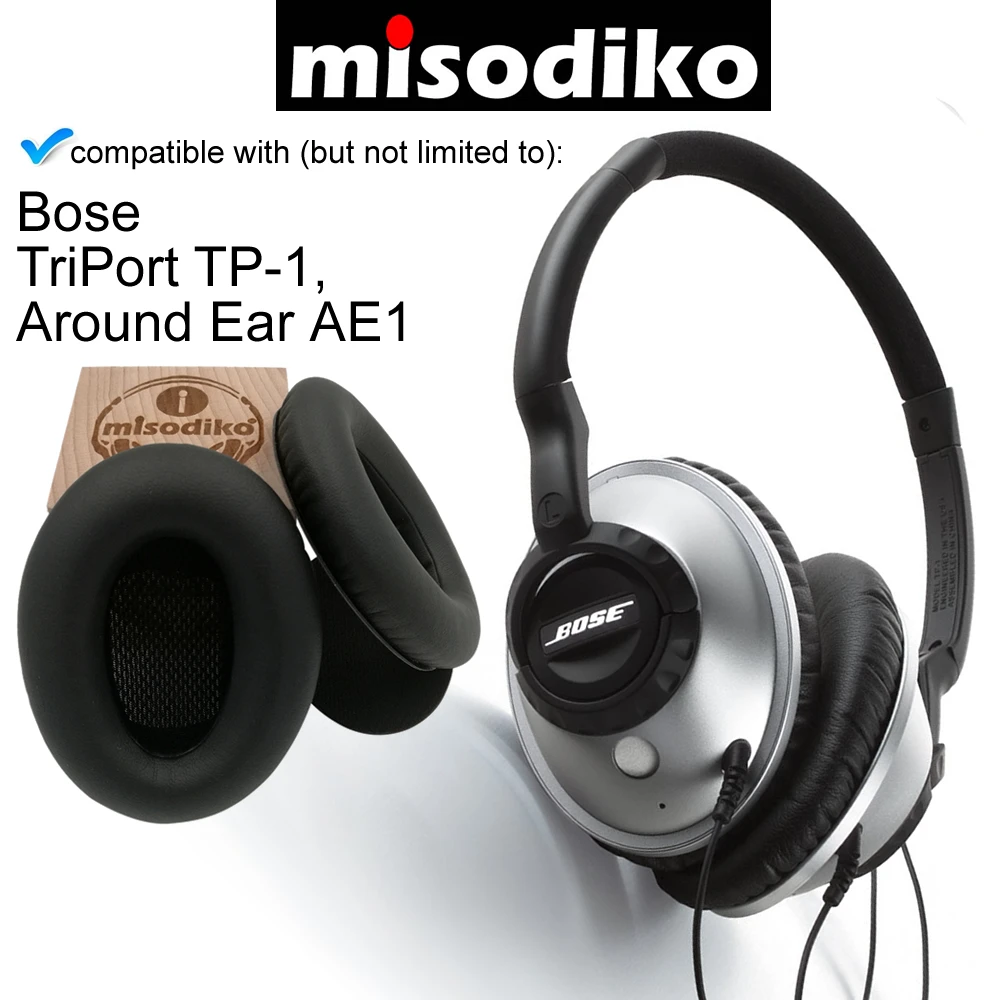 Misodiko сменные амбушюры Набор подушек для Bose вокруг уха AE1 трипорт TP 1 1A наушники
