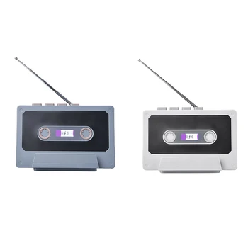 

Portable Bluetooth Speaker Rechargeable FM Listening Phone Holder