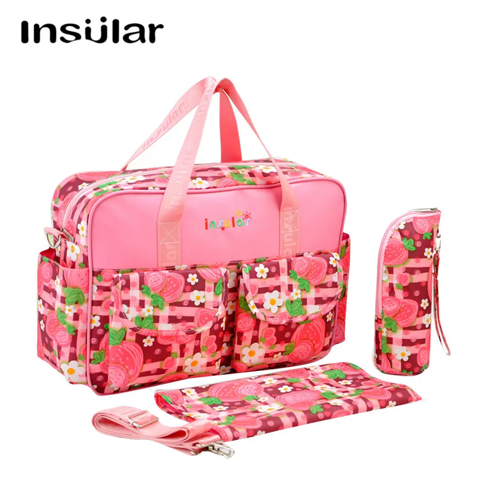 

Baby Bags for Mom Handbag Waterproof Diaper Bag Large Capacity Maternity Mother Nappy Bag Stroller for Baby Care Nursing Tote