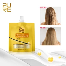 Кератиновое лечение волос без фомалина без раздражения без дыма восстановление сухих вьющихся волос и выпрямление волос лечение