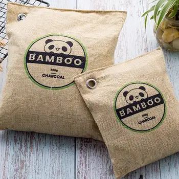 

1 Pcs Bamboo Charcoal Purifying Bag Activated Bamboo Charcoal Deodorizer Charcoal Odor Eliminator Bags Natural Odor Remover