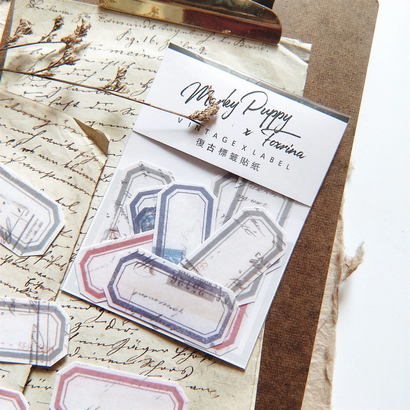 

WOKO 12pcs/pack Original Retro Memo Pad Sticker Vintage Dialog Box Label Old Decorative Sticker DIY Scrapbooking planner Escolar