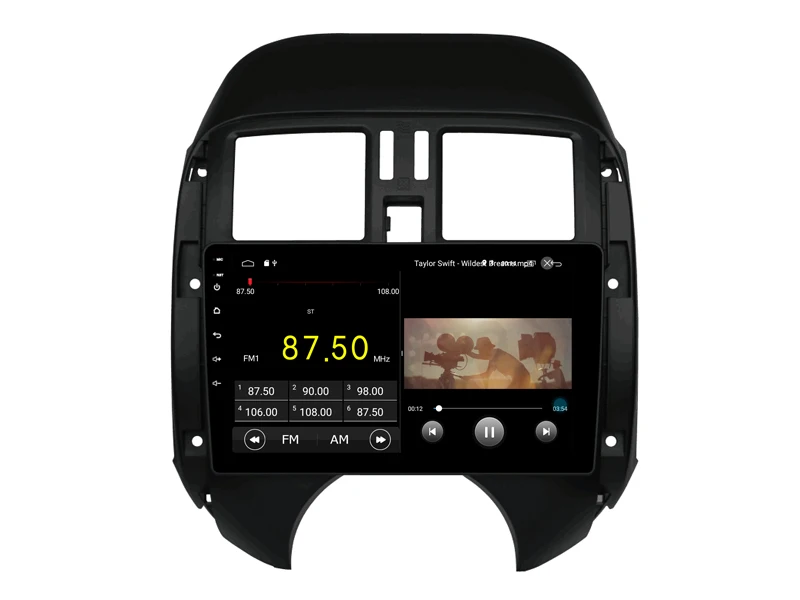 Sale WITSON 10.2" FULL HD TOUCH SCREEN Android 9.0  Car GPS Multimedia Navigation for NISSAN SUNNY 2011 Car DVD Player 4