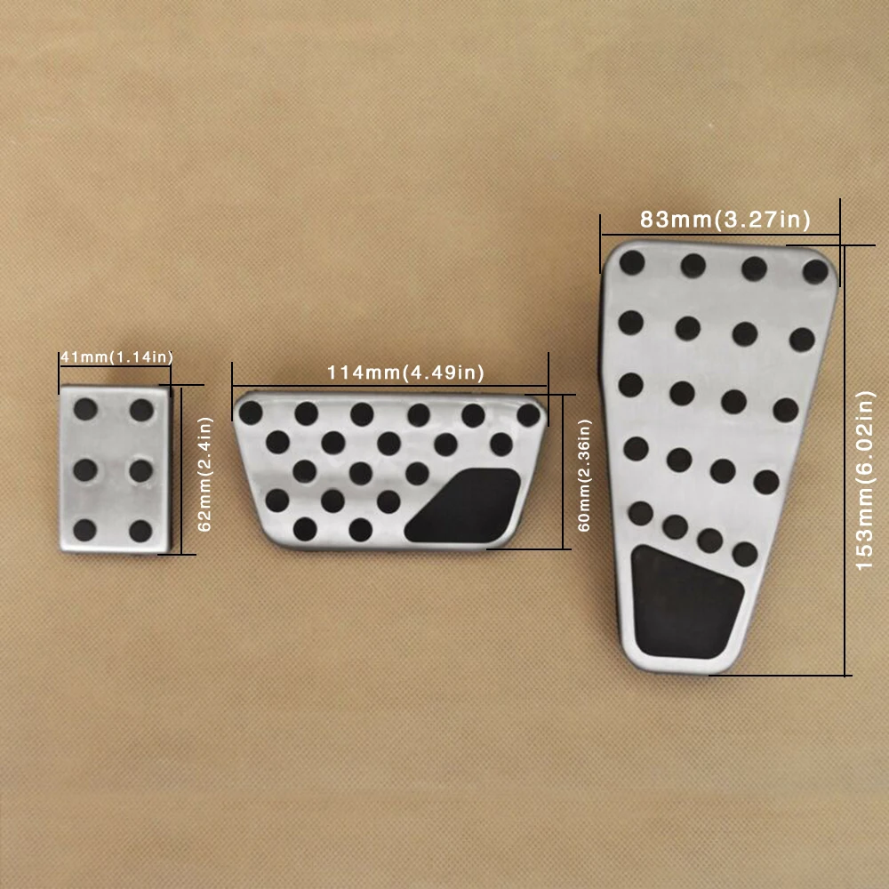Спортивная стальная педаль тормоза и газа накладка Набор для Dodge Ram 1500 Classic 2500 3500 4500 5500 аксессуары
