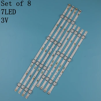 

8pcs x LED Backlight for Samsung 43"TV V5DN-430SMA-R1 2015 SVS43 FCOM FHD UA43J51SW UN43J5000 CY-JJ043BGAV1H Un43j5200 N43J5300