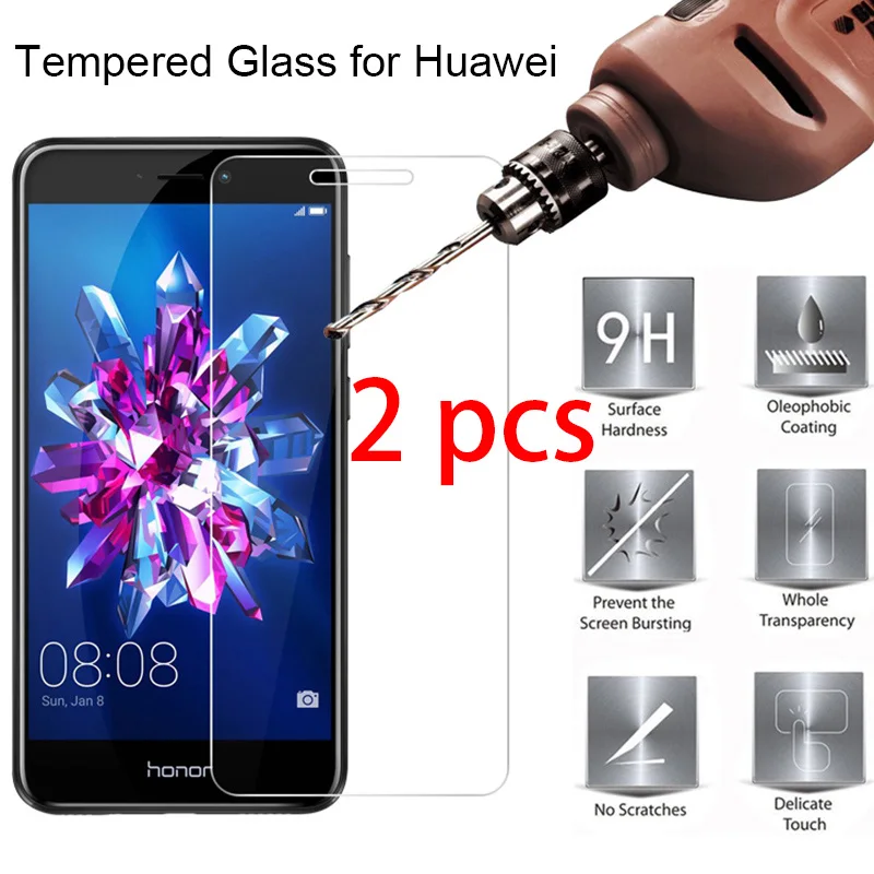 

2 pcs! Screen Protector for Honor 8X Max 7X 6X 5X 4X 3X Toughed Phone Tempered Protective Glass on Huawei Honor 6C 5C 4C Pro 3C